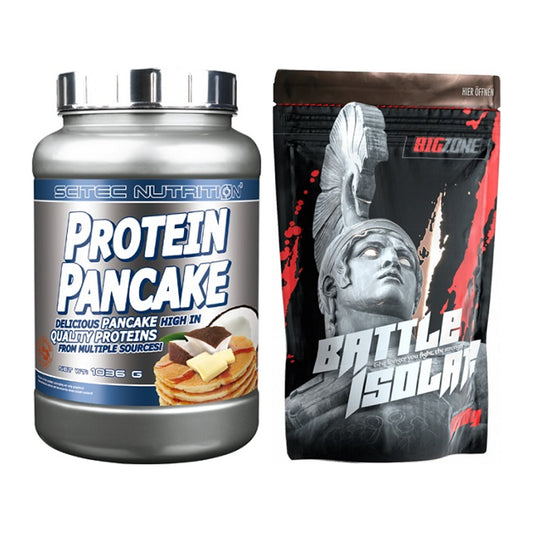 Protein-Frühstücks-Set: Scitec Protein + Big Zone Battle – alle enthaltenen Artikel