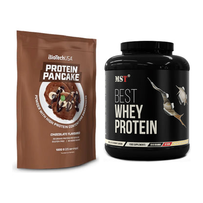 Protein-Frühstücks-Set: BioTech Protein + MST Best Whey Protein – alle enthaltenen Artikel