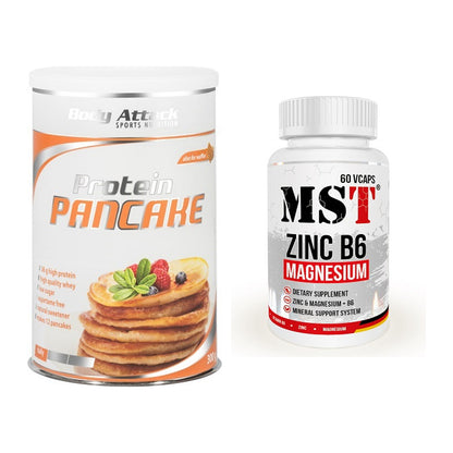 Protein-Frühstücks-Set: Body Attack Protein + MST Zinc + Magnesium – alle enthaltenen Artikel