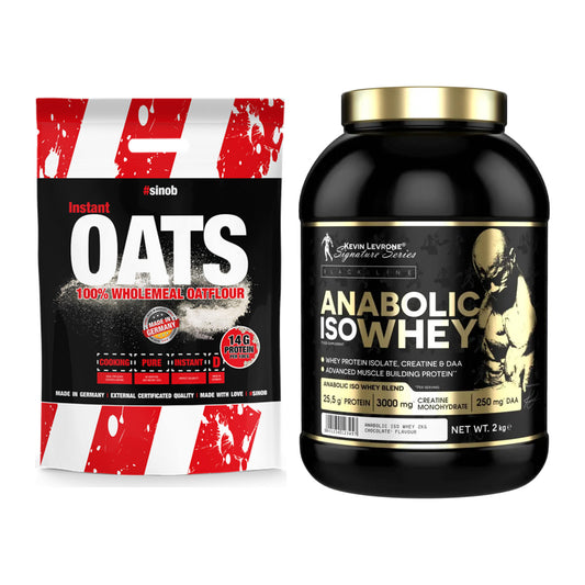 Protein-Frühstücks-Set: Sinob Instant Oats + Kevin Levrone – alle enthaltenen Artikel
