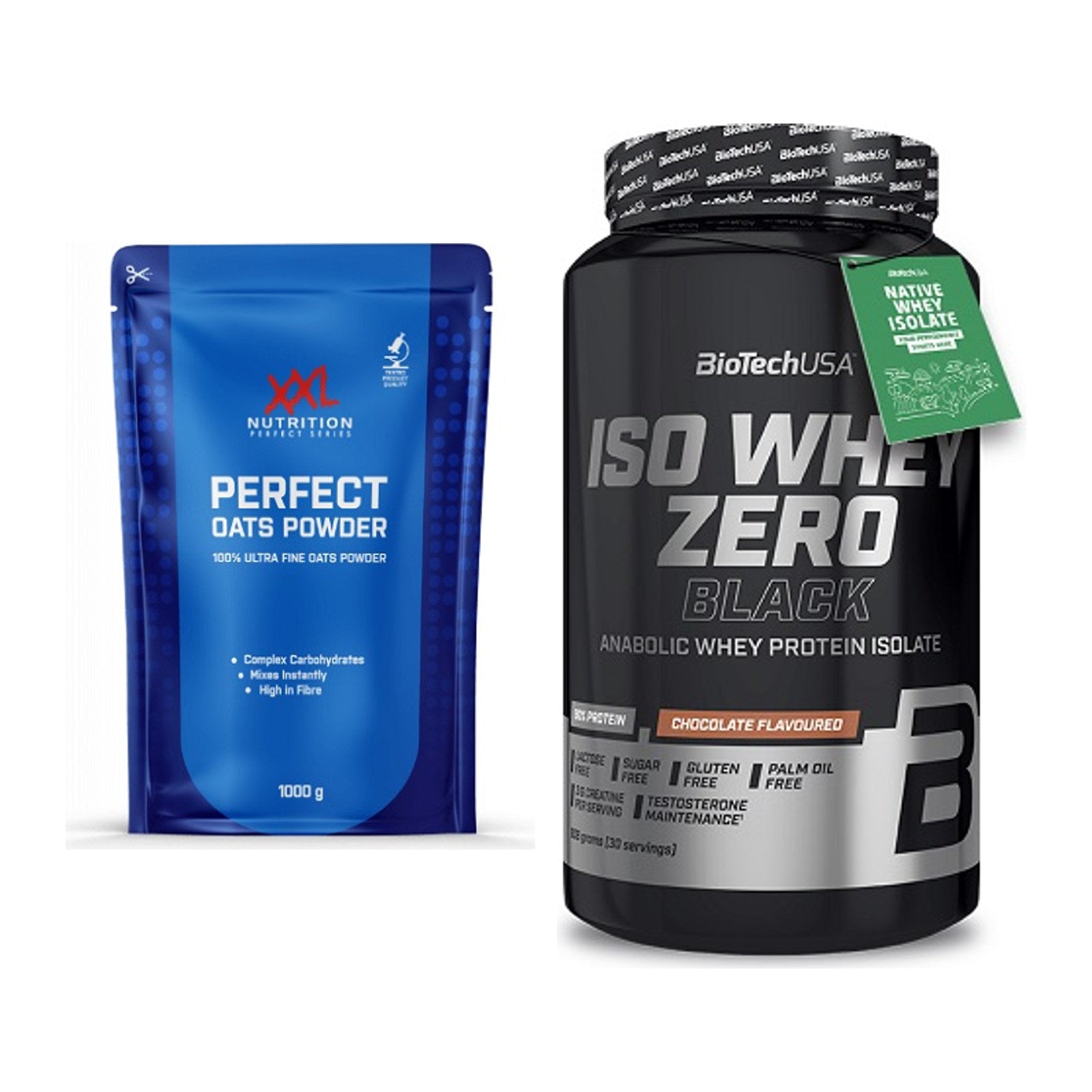 Protein-Frühstücks-Set: XXL Nutrition Perfect + BioTech Iso Whey Zero – alle enthaltenen Artikel