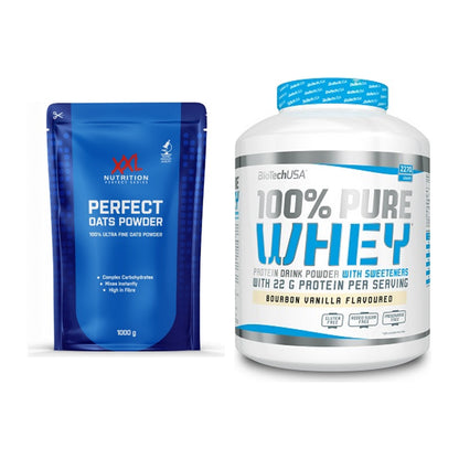 Protein-Frühstücks-Set: XXL Nutrition Perfect + BioTech 100% Pure – alle enthaltenen Artikel