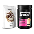Protein-Frühstücks-Set: BioTech Instant Oats + ESN Designer Whey – alle enthaltenen Artikel