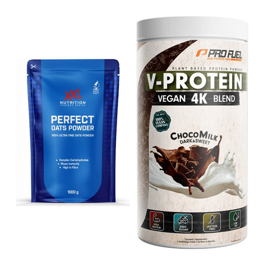 Protein-Frühstücks-Set: XXL Nutrition Perfect + ProFuel V-PROTEIN – alle enthaltenen Artikel