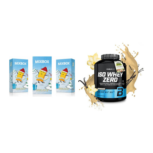 Protein-Frühstücks-Set: Sven Jack MIXBOX + BioTech Iso Whey Zero – alle enthaltenen Artikel
