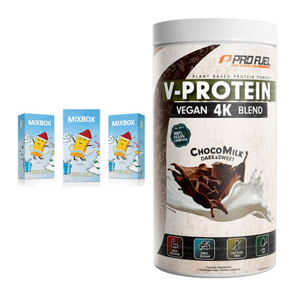 Protein-Frühstücks-Set: Sven Jack MIXBOX + ProFuel V-PROTEIN – alle enthaltenen Artikel