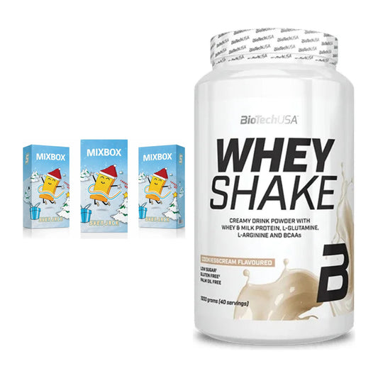 Protein-Frühstücks-Set: Sven Jack MIXBOX + BioTech Whey Shake – alle enthaltenen Artikel