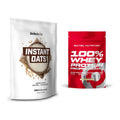 Protein-Frühstücks-Set: BioTech Instant Oats + Scitec 100% Whey – alle enthaltenen Artikel