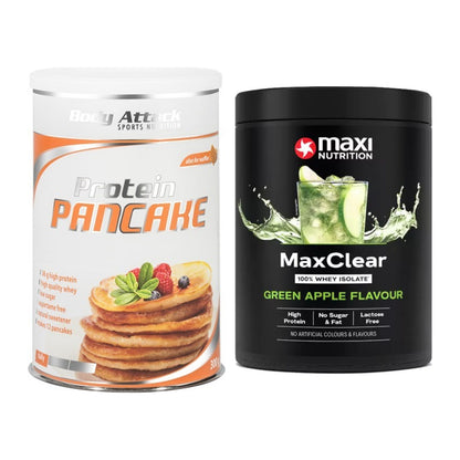 Protein-Frühstücks-Set: Body Attack Protein + MaxiNutrition – alle enthaltenen Artikel