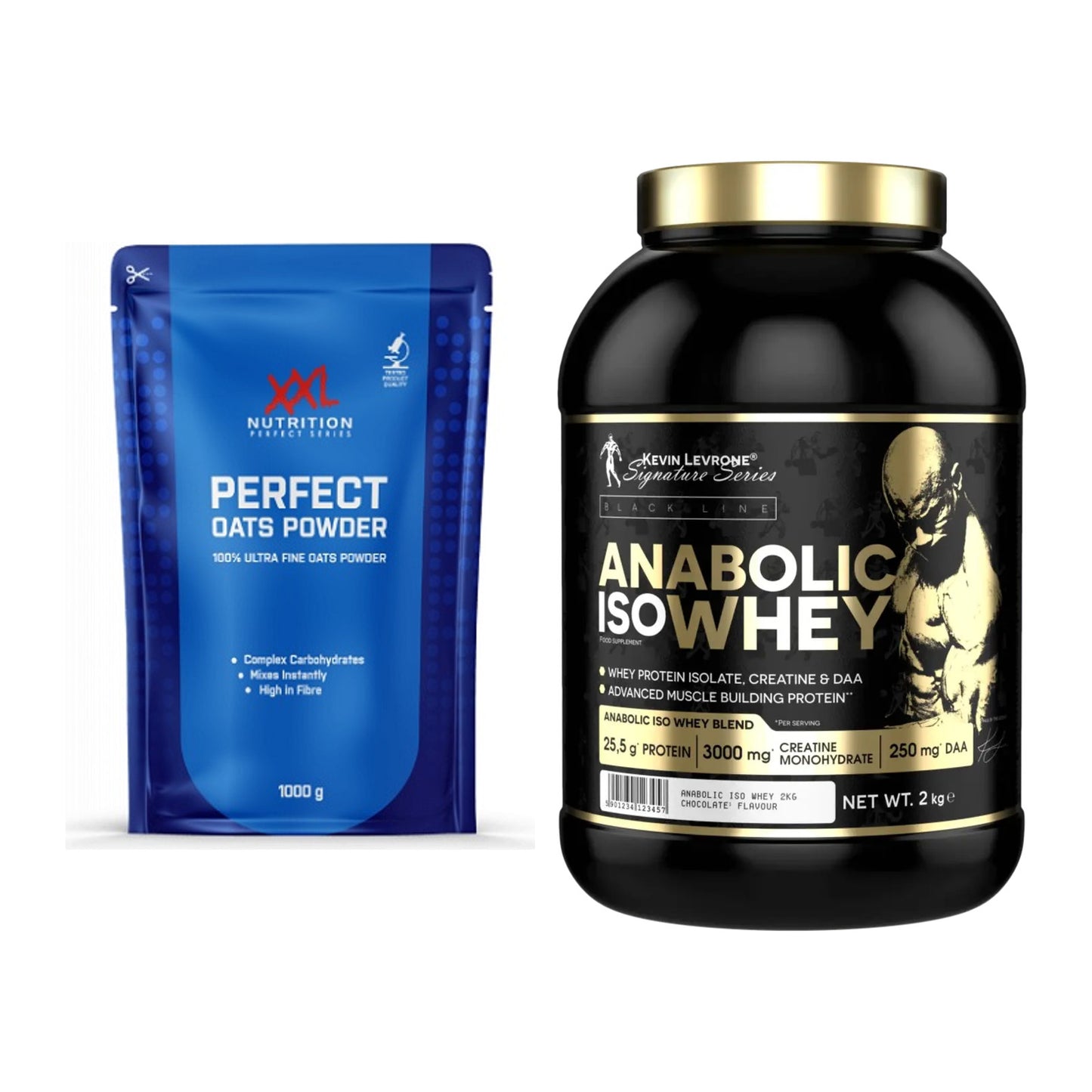 Protein-Frühstücks-Set: XXL Nutrition Perfect + Kevin Levrone – alle enthaltenen Artikel