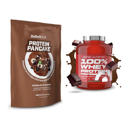 Protein-Frühstücks-Set: BioTech Protein + Scitec 100% Whey – alle enthaltenen Artikel