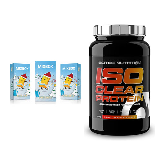 Protein-Frühstücks-Set: Sven Jack MIXBOX + Scitec IsoClear – alle enthaltenen Artikel