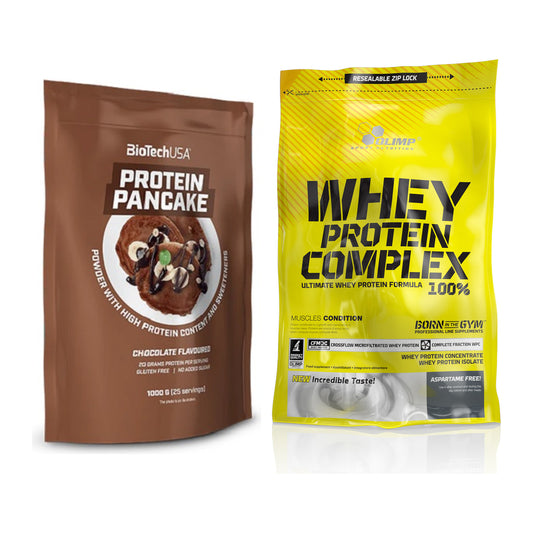 Protein-Frühstücks-Set: BioTech Protein + Olimp Whey Protein – alle enthaltenen Artikel