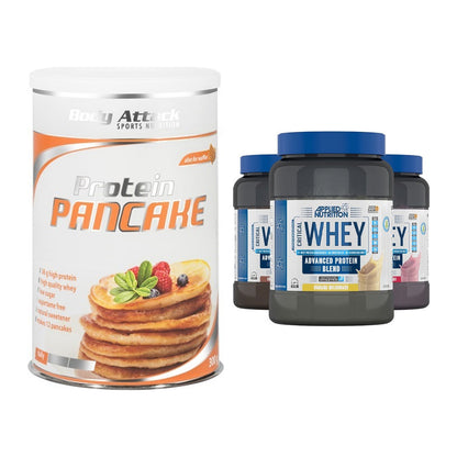 Protein-Frühstücks-Set: Body Attack Protein + Applied Nutrition – alle enthaltenen Artikel