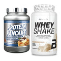 Protein-Frühstücks-Set: Scitec Protein Pancake + BioTech Whey Shake – alle enthaltenen Artikel