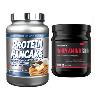 Protein-Frühstücks-Set: Scitec Protein + Body Attack Whey – alle enthaltenen Artikel