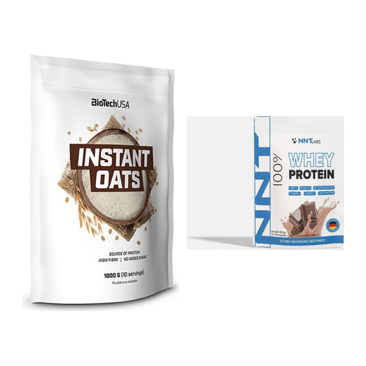 Protein-Frühstücks-Set: BioTech Instant Oats + NNT Whey – alle enthaltenen Artikel