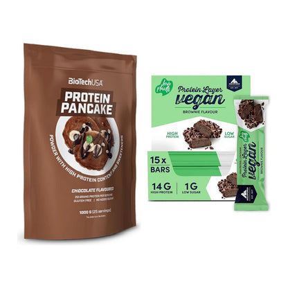 Protein-Frühstücks-Set: BioTech Protein + Multipower Vegan – alle enthaltenen Artikel
