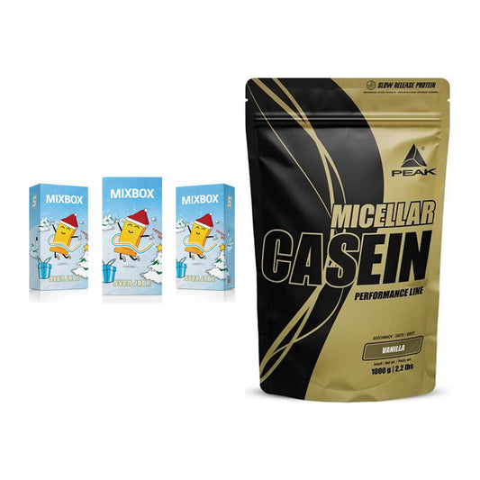 Protein-Frühstücks-Set: Sven Jack MIXBOX + Peak Micellar Casein – alle enthaltenen Artikel
