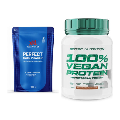 Protein-Frühstücks-Set: XXL Nutrition Perfect + Scitec 100% Vegan – alle enthaltenen Artikel