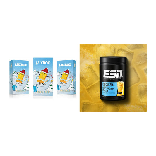 Protein-Frühstücks-Set: Sven Jack MIXBOX + ESN ISOCLEAR Whey – alle enthaltenen Artikel