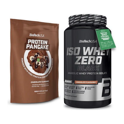 Protein-Frühstücks-Set: BioTech Protein + BioTech Iso Whey Zero – alle enthaltenen Artikel