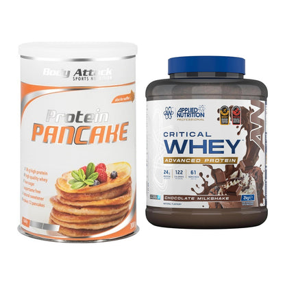 Protein-Frühstücks-Set: Body Attack Protein + Applied Nutrition – alle enthaltenen Artikel