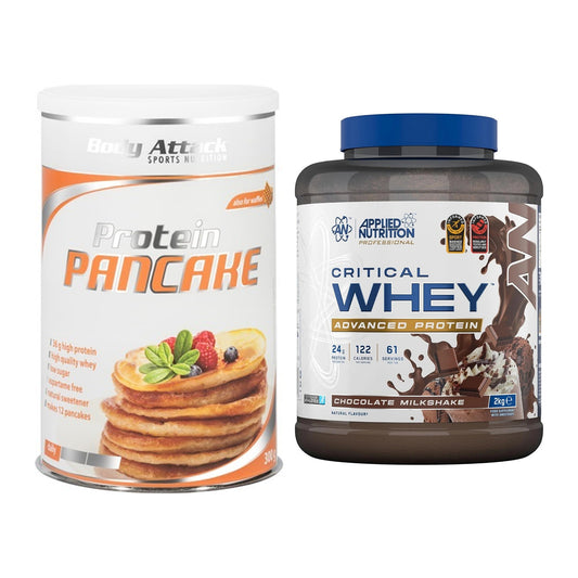 Protein-Frühstücks-Set: Body Attack Protein + Applied Nutrition – alle enthaltenen Artikel