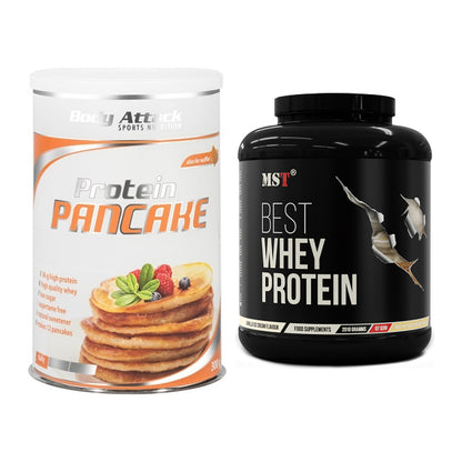 Protein-Frühstücks-Set: Body Attack Protein + MST Best Whey Protein – alle enthaltenen Artikel