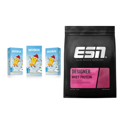 Protein-Frühstücks-Set: Sven Jack MIXBOX + ESN Designer Whey – alle enthaltenen Artikel