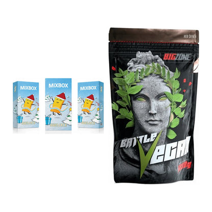 Protein-Frühstücks-Set: Sven Jack MIXBOX + Big Zone Battle Vegan – alle enthaltenen Artikel