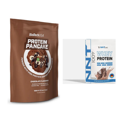Protein-Frühstücks-Set: BioTech Protein Pancake + NNT Whey – alle enthaltenen Artikel