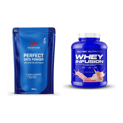 Protein-Frühstücks-Set: XXL Nutrition Perfect + Scitec Whey Infusion – alle enthaltenen Artikel