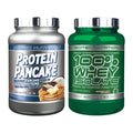 Protein-Frühstücks-Set: Scitec Protein Pancake + Scitec Whey Isolate – alle enthaltenen Artikel