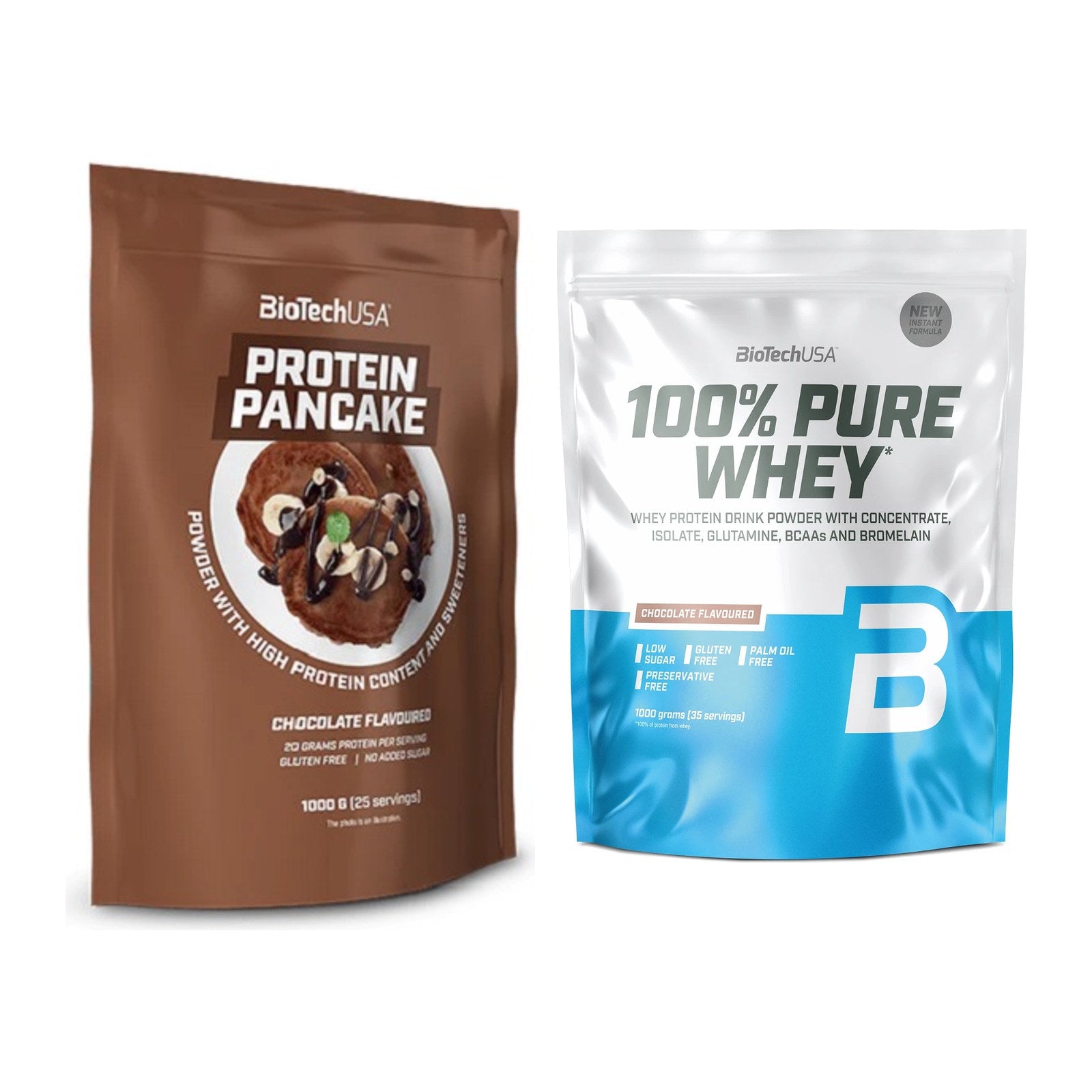 Protein-Frühstücks-Set: BioTech Protein + BioTech 100% Pure – alle enthaltenen Artikel