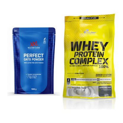 Protein-Frühstücks-Set: XXL Nutrition Perfect + Olimp Whey Protein – alle enthaltenen Artikel