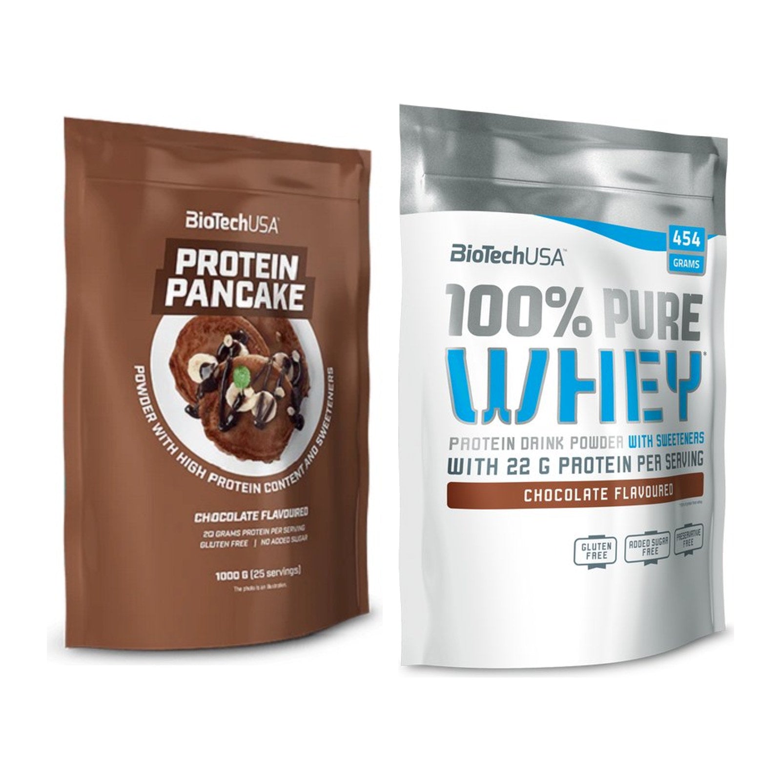 Protein-Frühstücks-Set: BioTech Protein + BioTech 100% Pure – alle enthaltenen Artikel