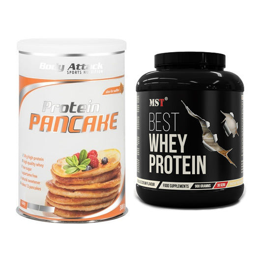 Protein-Frühstücks-Set: Body Attack Protein + MST Best Whey Protein – alle enthaltenen Artikel