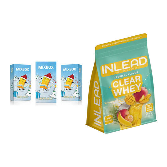 Protein-Frühstücks-Set: Sven Jack MIXBOX + INLEAD Clear Whey – alle enthaltenen Artikel