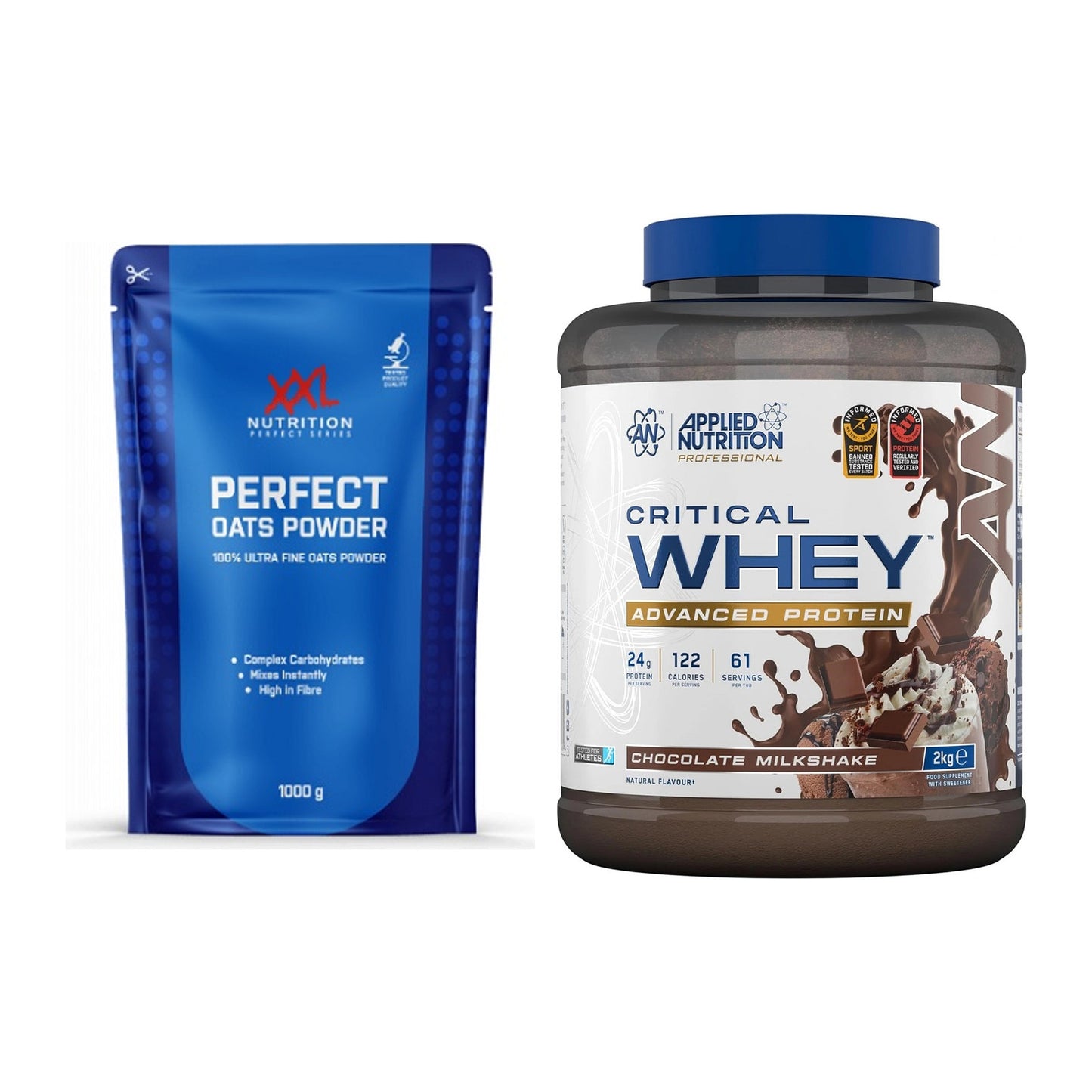 Protein-Frühstücks-Set: XXL Nutrition Perfect + Applied Nutrition – alle enthaltenen Artikel