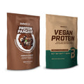 Protein-Frühstücks-Set: BioTech Protein + BioTech Vegan Protein – alle enthaltenen Artikel