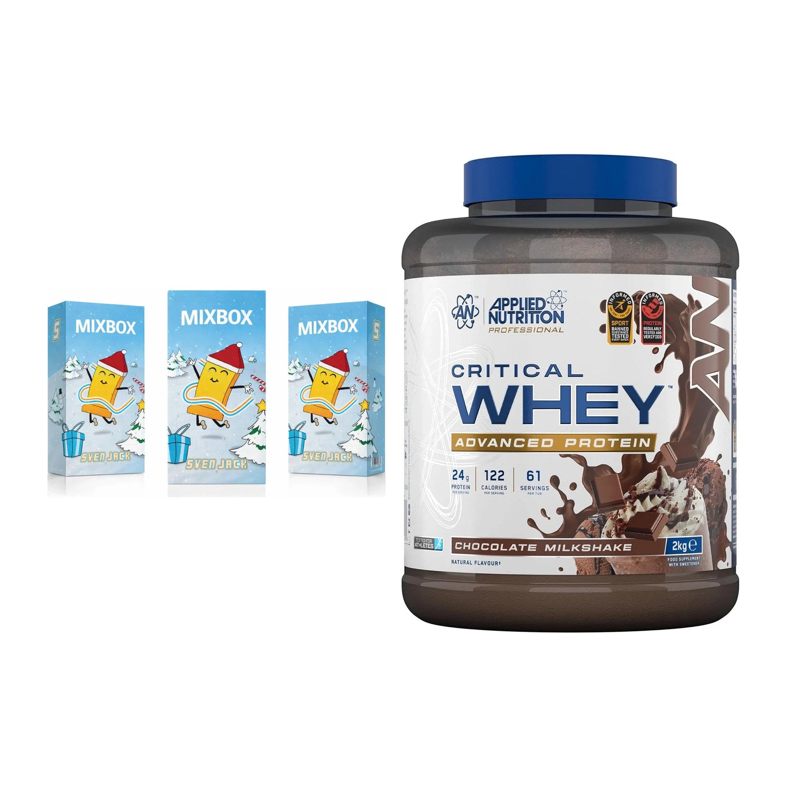 Protein-Frühstücks-Set: Sven Jack MIXBOX + Applied Nutrition – alle enthaltenen Artikel