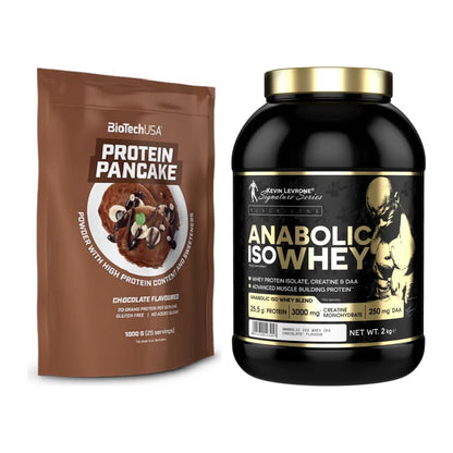 Protein-Frühstücks-Set: BioTech Protein + Kevin Levrone – alle enthaltenen Artikel