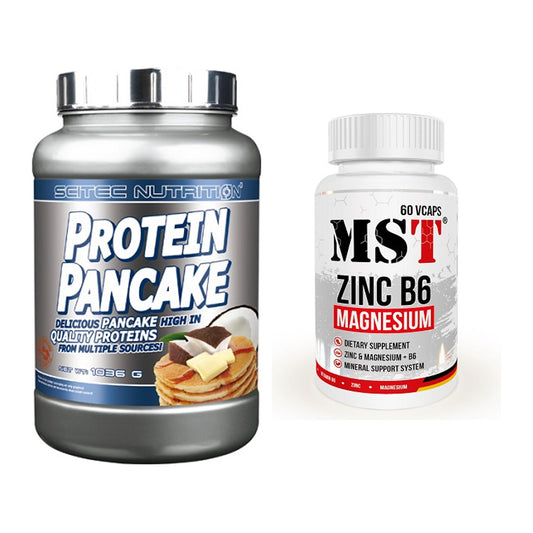 Protein-Frühstücks-Set: Scitec Protein + MST Zinc + Magnesium – alle enthaltenen Artikel