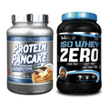 Protein-Frühstücks-Set: Scitec Protein Pancake + BioTech Iso Whey Zero – alle enthaltenen Artikel