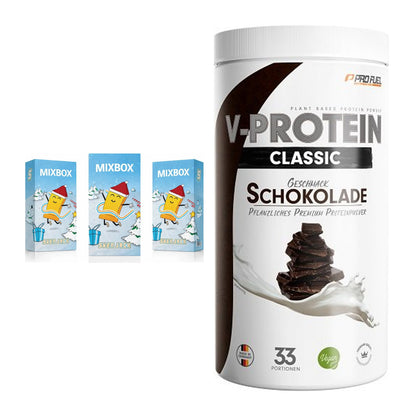 Protein-Frühstücks-Set: Sven Jack MIXBOX + ProFuel VEGAN PROTEIN – alle enthaltenen Artikel