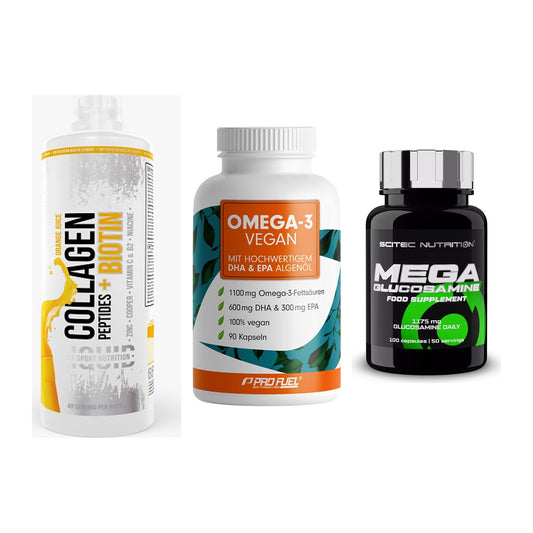 Gelenk-Set: MST Collagen + ProFuel Omega 3 + Scitec Mega – alle enthaltenen Artikel