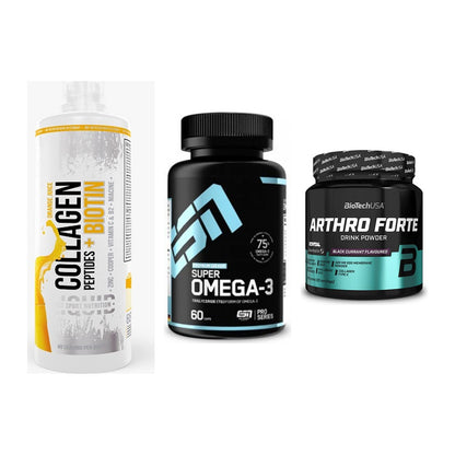 Gelenk-Set: MST Collagen + ESN Omega 3 + BioTech Arthro – alle enthaltenen Artikel