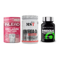 Gelenk-Set: INLEAD Collagen + MST Omega 3 + Scitec Mega – alle enthaltenen Artikel