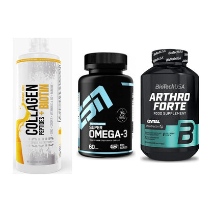 Gelenk-Set: MST Collagen + ESN Omega 3 + BioTech Arthro – alle enthaltenen Artikel